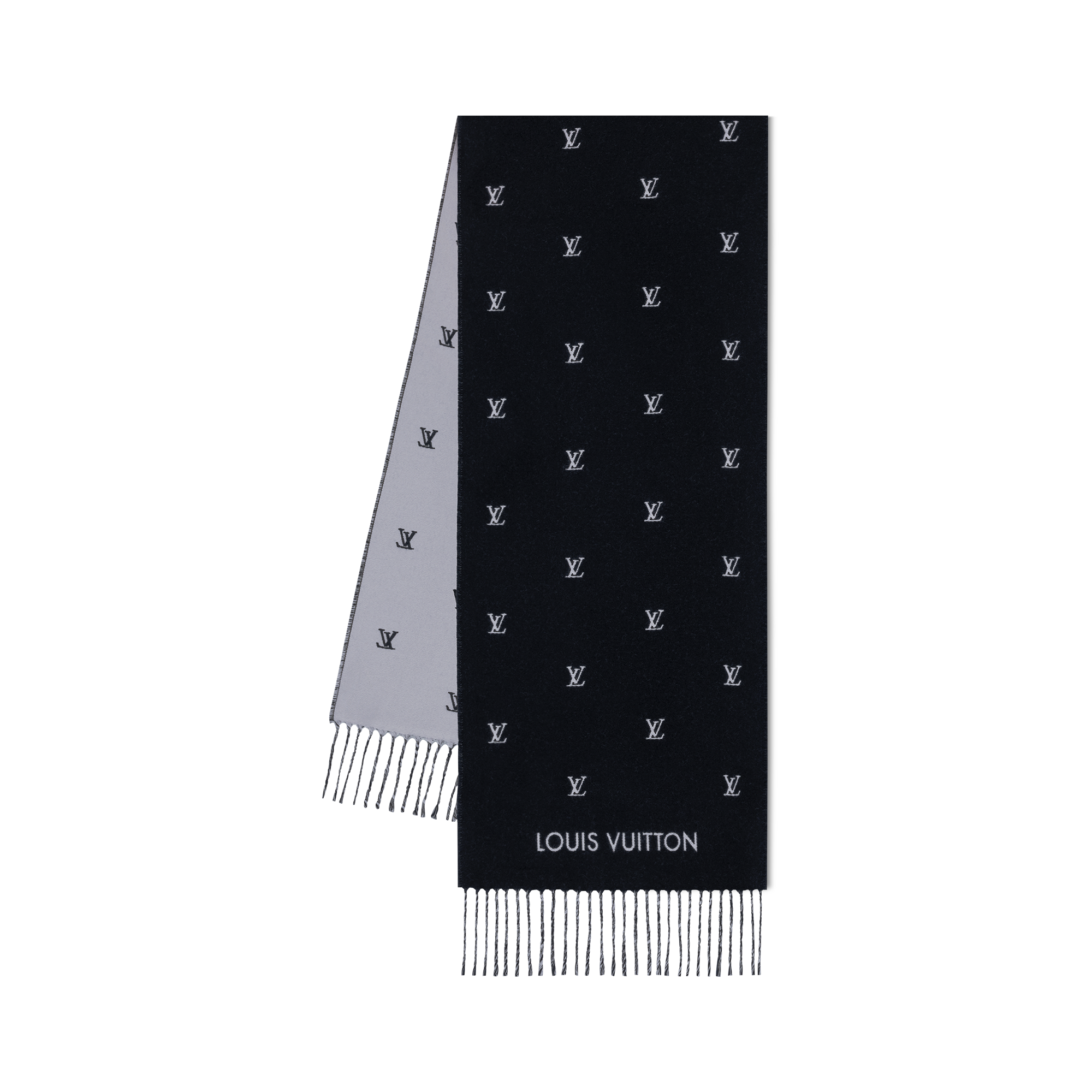 LV Blason Scarf . - Luxury Accessories - M77269 Black
